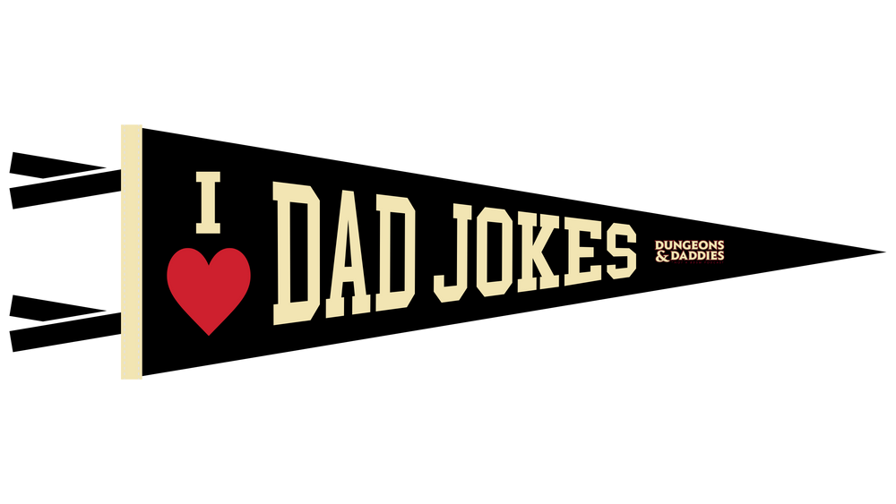 Dad Jokes Pennant