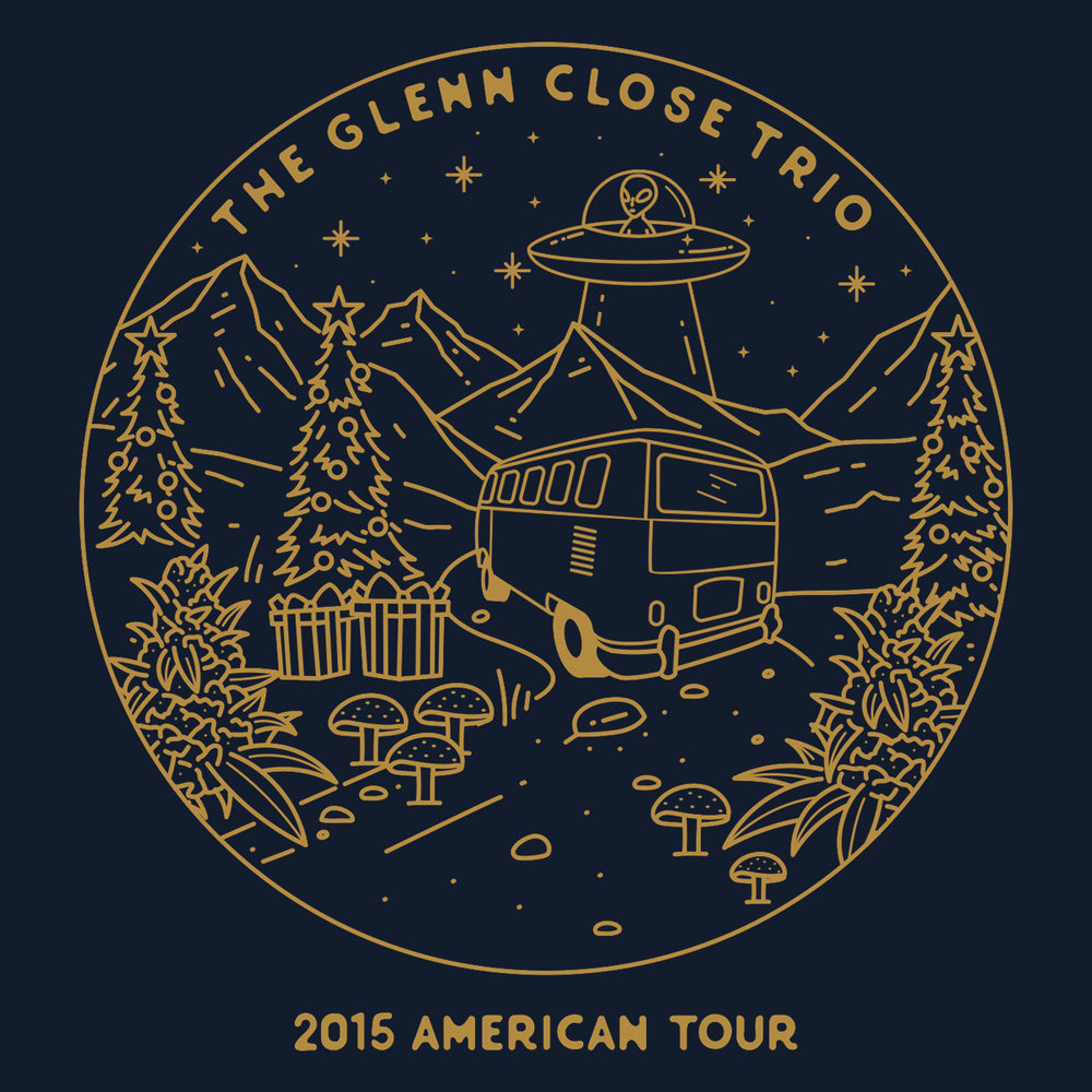 The Glenn Close Trio 2015 Tour Shirt