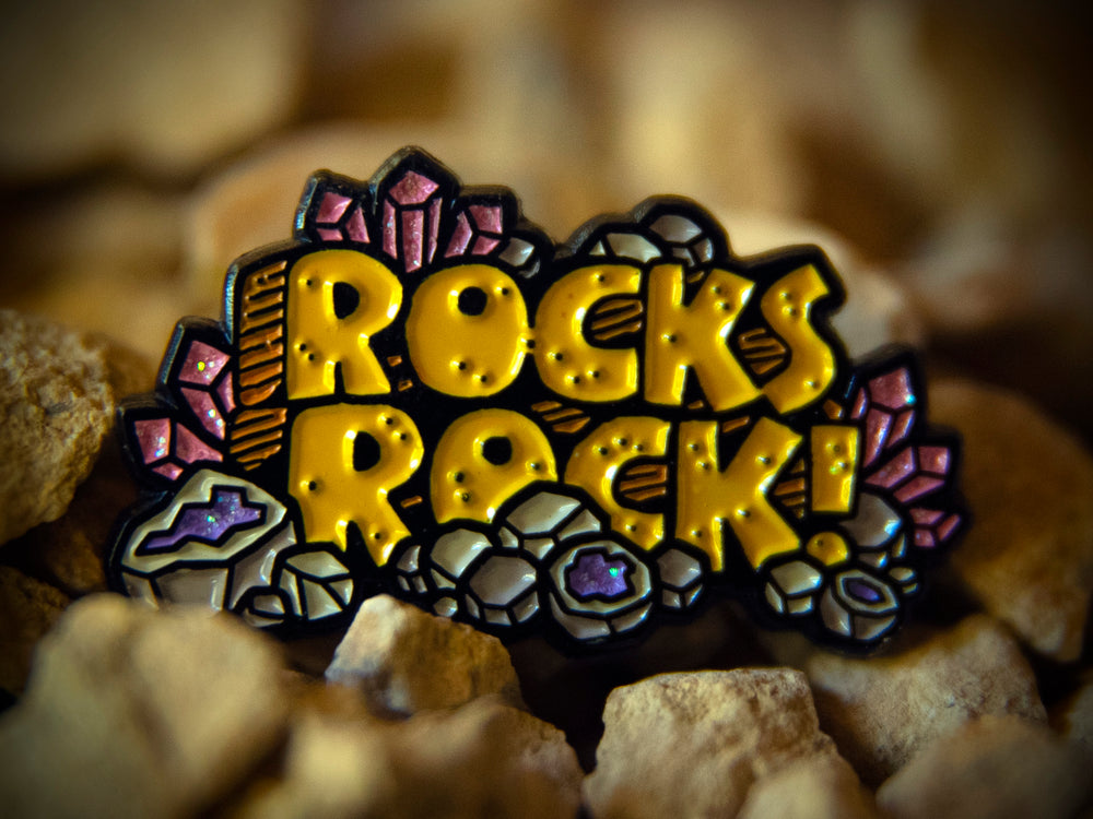 Rocks Rock! Pin