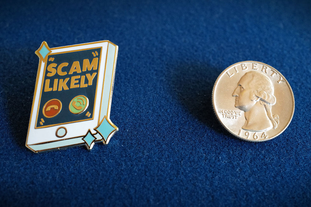 Scam Likely Pin